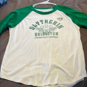 Green and White Quidditch T-Shirt